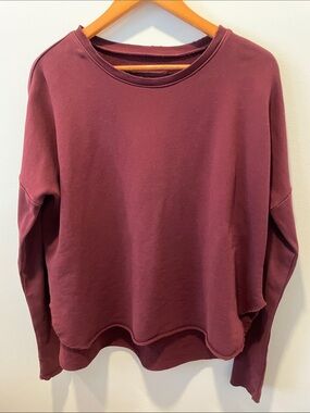 Frank & Eileen Tee Lab Burgundy Sweatshirt, Size Small